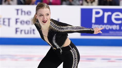 Amber Glenn During Isu Grand Prix Of Figure Skating 2022 Skate News