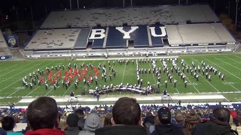 American Fork High School At Byu Band Competition October 2013 Youtube