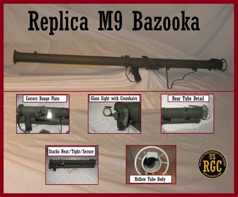 American M9 Bazooka Replica The United States Replica Gun Company