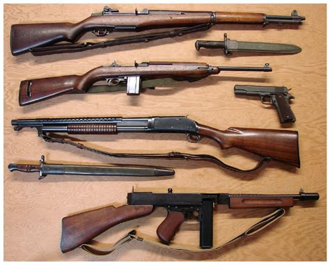 American Ww2 Weapons