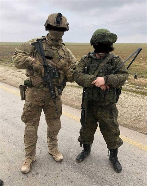 An American And Russian Soldier Together In Syria 1011X1280 R