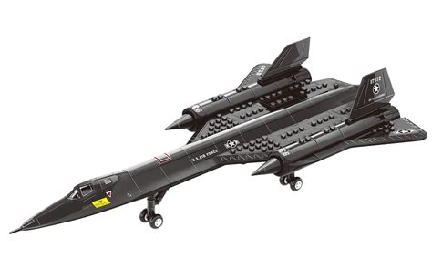 Apostrophe Games Sr 71 Blackbird Jet Building Block Set 184Pcs Target