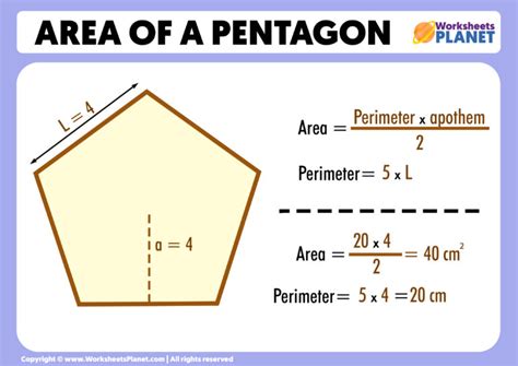 Area Of A Pentagon Formula Trung T M Gia S T M T I C Hotline