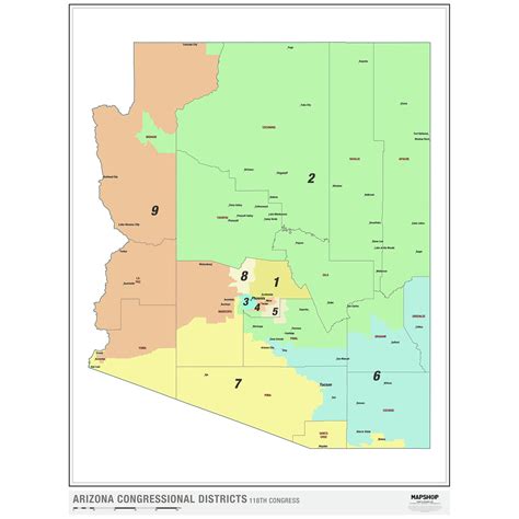 Arizona Congressional District Map What District Am I In