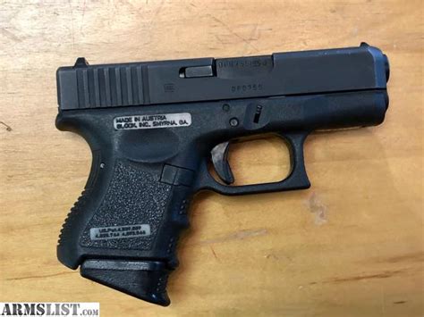 Armslist For Sale Glock 27 40 Cal Sub Compact Pistol W 2 Magazines