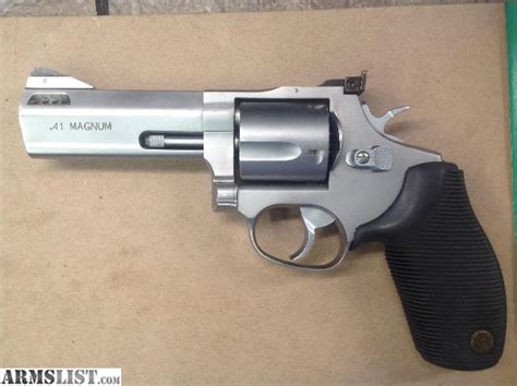 Armslist For Sale Taurus 425 Tracker 41 Magnum Revolver 41 Stainless