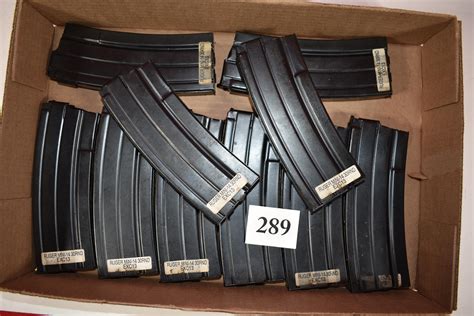 At Auction 10 Ruger Mini 14 30 Round Magazines