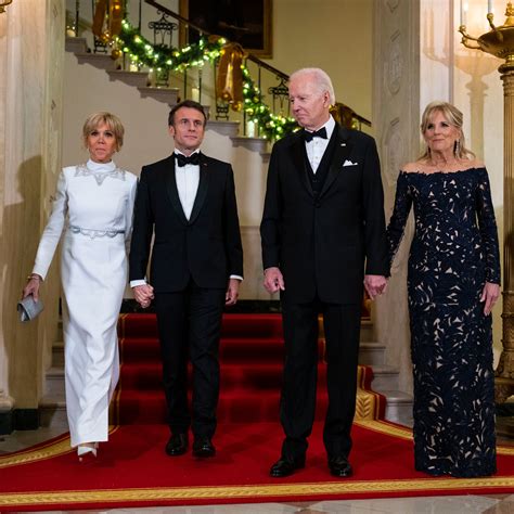 At The State Dinner Jill Biden Revives The Oscar De La Renta Tradition