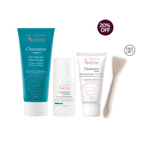 Avene Clear Skin Acne Kit Skin Perfection