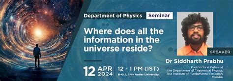 B Sc In Physics Unravel The Secrets Of The Universe Shiv Nadar