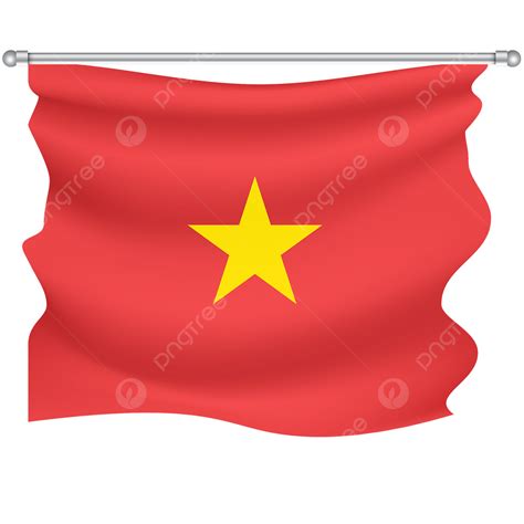 Beautiful Vietnamese Fatherland Flag Vietnam S Flag Red Cloth Red