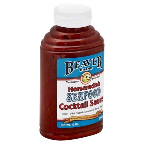 Beaver Brand Horseradish Seafood Cocktail Sauce Walmart Com Walmart Com