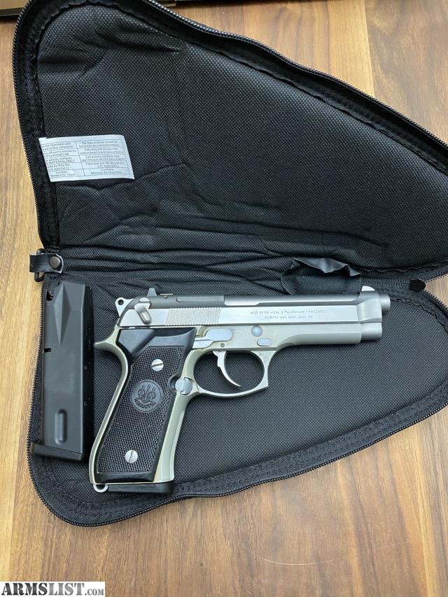 Beretta 92Fs Stainless For Sale