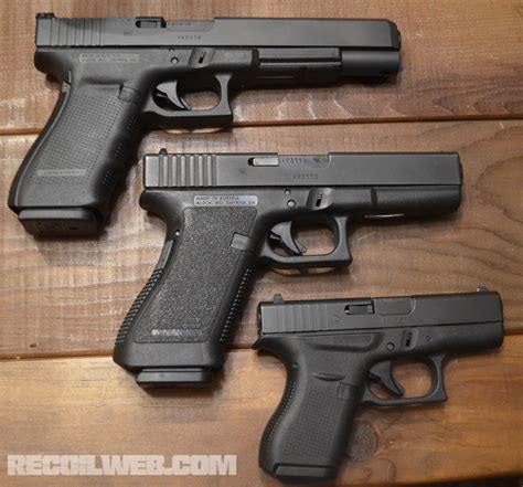 Best 10Mm Glocks Subcompact To Full Sized Recoil