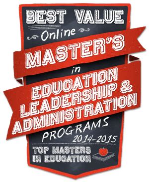 Best Online Master S In Educational Leadership And Administration 2014