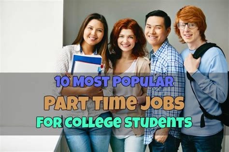 Best Part Time Jobs For College Students