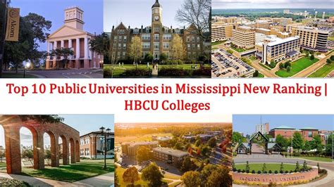 Best Public Universities In Mississippi New Ranking Hbcu Colleges