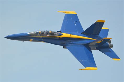 Blue Angel 4 Blue Angel 4 Doing A Vip Flight Near Pensacola Beach