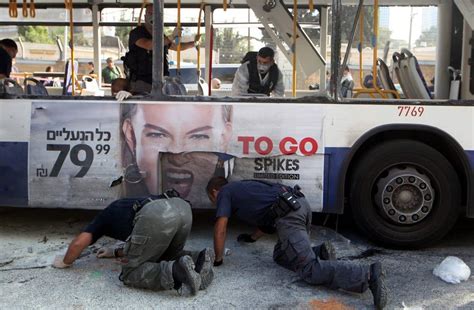 Bomb Explodes On Tel Aviv Bus Killing None But Deepening Fears The