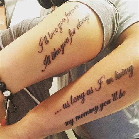 Bonded Ink The Significance Of Mother Son Tattoos Quotes