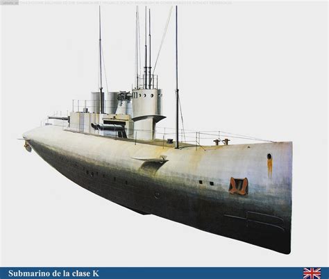 British K Class Submarine