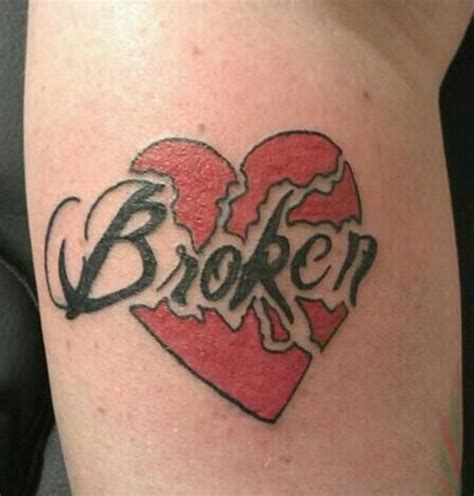 Broken Heart Tattoo Design Tattoos Designs