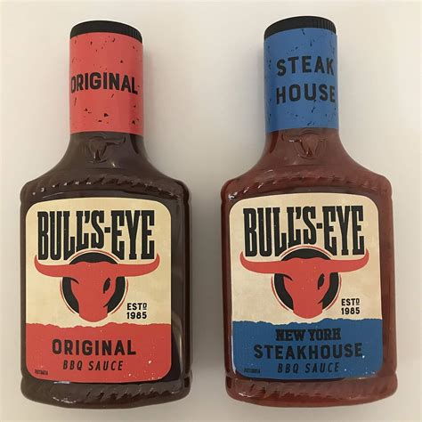 Bull S Eye Bbq Sauce Bundle 2 Flavours Original Bbq 355G And New