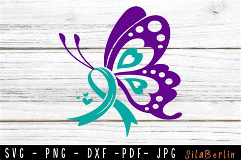 Butterfly Suicide Prevention Svg Suicide Prevention Awareness Svg