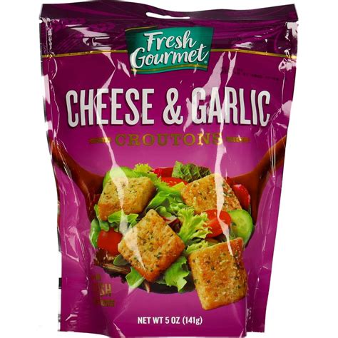 Buy Fresh Gourmet Premium Cheese Garlic Croutons 5 Oz Online In Uae