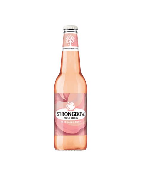 Buy Strongbow Blossom Ros Sparkling Apple Cider Case 24 X 330Ml