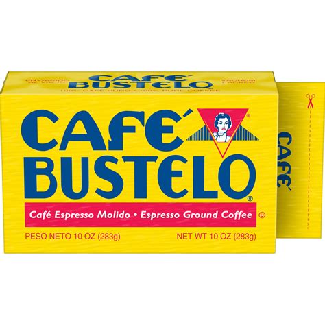 Caf Bustelo Espresso Style Dark Roast Ground Coffee Vacuum Packed 10