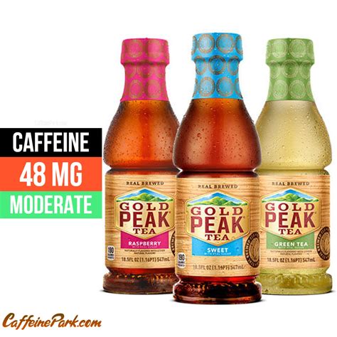 Caffeine In Gold Peak Tea