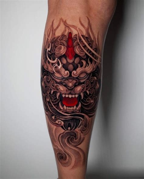 Calf Tattoos For Men