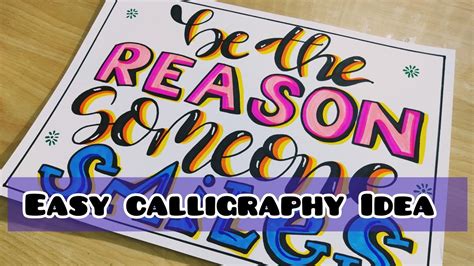 Calligraphy Tutorial For Beginner Slogan Writing For Competition