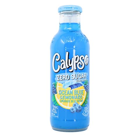 Calypso Zero Sugar Lemonade Ocean Blue At Naturamarket