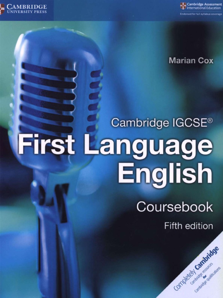 Cambridge Igcse First Language English Coursebook Third Edition By