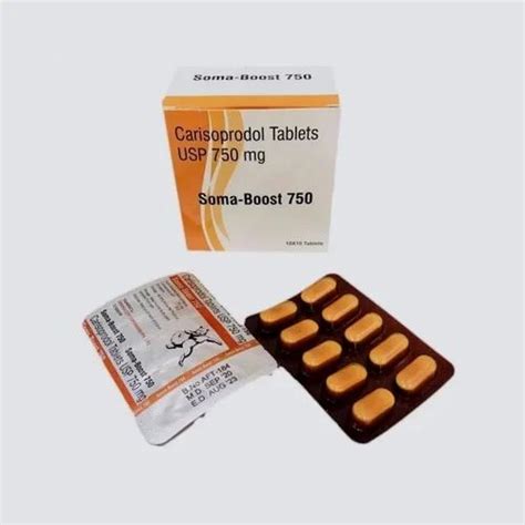 Carisoprodol Soma Boost Tablets Treatment Pain Killer At Rs 50 Stripe