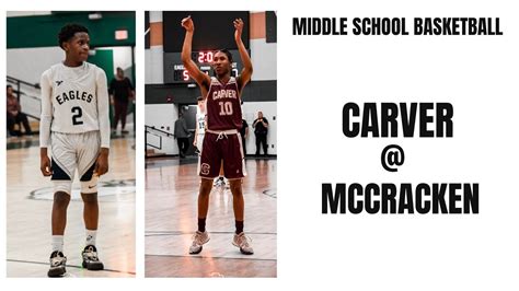 Carver Mccracken Middle School Playoff Basketball Youtube