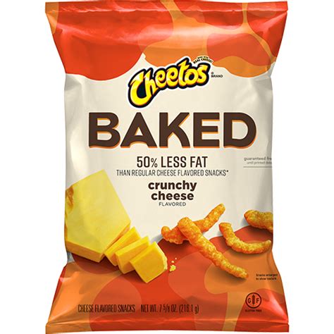 Cheetos Baked Crunchy Cheese Flavored Snacks Cheetos