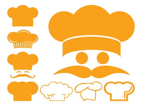 Chef Hat Icons Vector Art Graphics Freevector Com