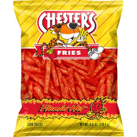 Chester Amp 39 S Flamin Hot Fries 5 25Oz Walmart Com