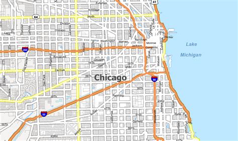 Chicago Illinois Map