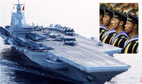 China Launches Huge New Aircraft Carrier As World S Largest Navy