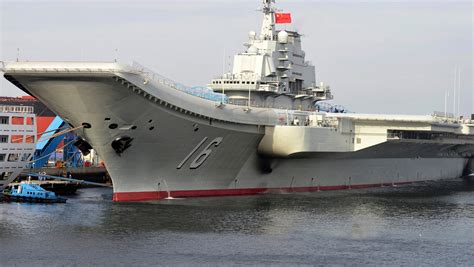 China S First Aircraft Carrier Heads For Western Pacific