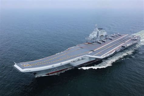 Chinese Navy Liaoning Aircraft Carrier Has Tested Its Integrated Combat