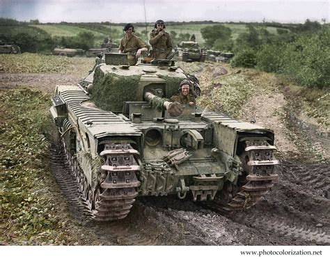 Churchill Crocodile A British Flame Throwing Tank Of Late Second