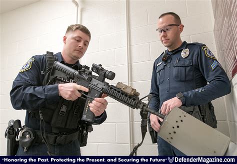 Civilian Air Force Police Officers Serve Alongside 436Th Security