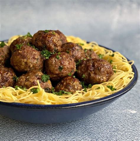 Classic Baked Ricotta Meatballs The Good Hearted Woman