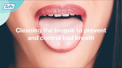 Cleaning The Tongue To Prevent And Control Bad Breath Youtube