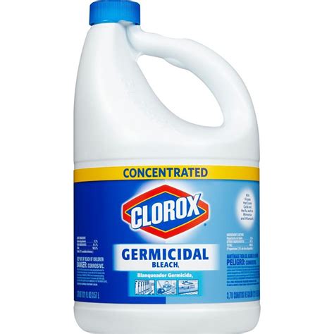 Clorox 121 Oz Concentrated Germicidal Bleach 4460030798 The Home Depot